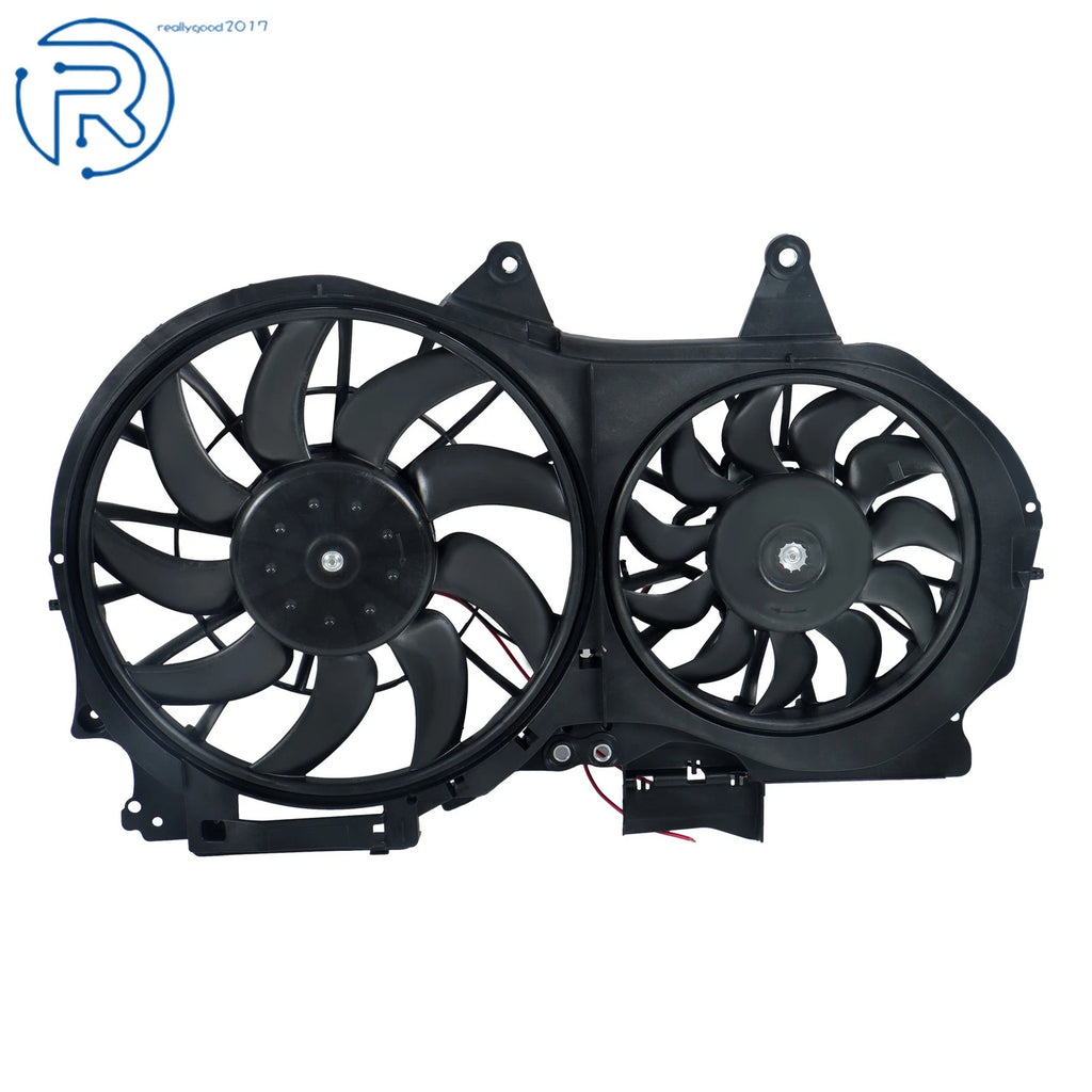 Radiator Condenser Cooling Fan Assembly for Audi A4 Quattro & A4 (2002–2009)