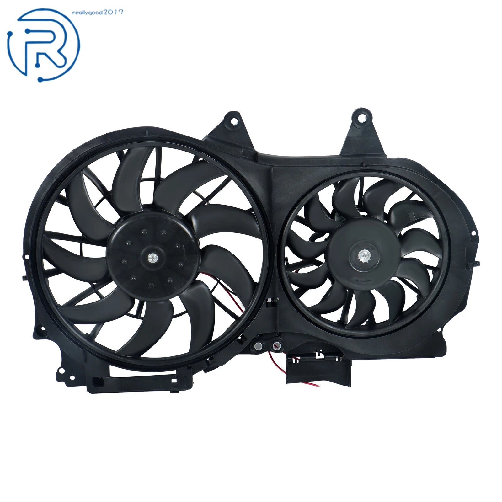 Radiator Condenser Cooling Fan Assembly for Audi A4 Quattro & A4 (2002–2009)