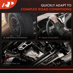 Axle Shaft Disconnect Conversion Kit for Jeep Cherokee Wrangler (1984–1991)