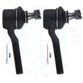 2X Front Inner Tie Rod Ends for Plymouth Volare Dodge Aspen (1976–1980)