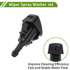Windshield Washer Nozzle with Hose Connector for Dodge (No. 5113049AA)