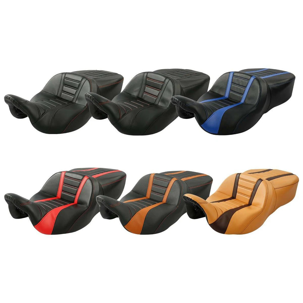 Set of 2 Driver Passenger Seats for Harley Touring Electra Street Glide (2009–2023)