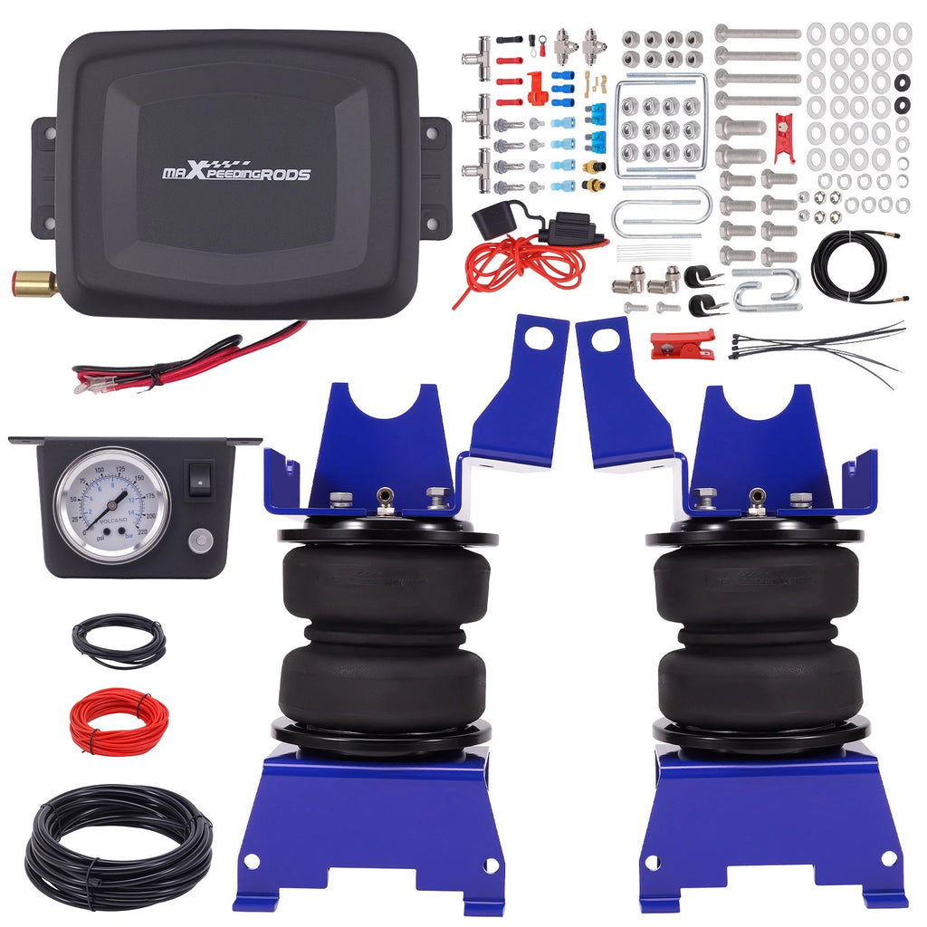 Air Spring Kit + Air Shock Compressor Kit for Nissan Titan XD (2016–2023)