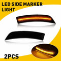AUXITO Smoked Full LED Amber Side Marker Lights for Toyota GR86 Subaru BRZ (2022–2023)