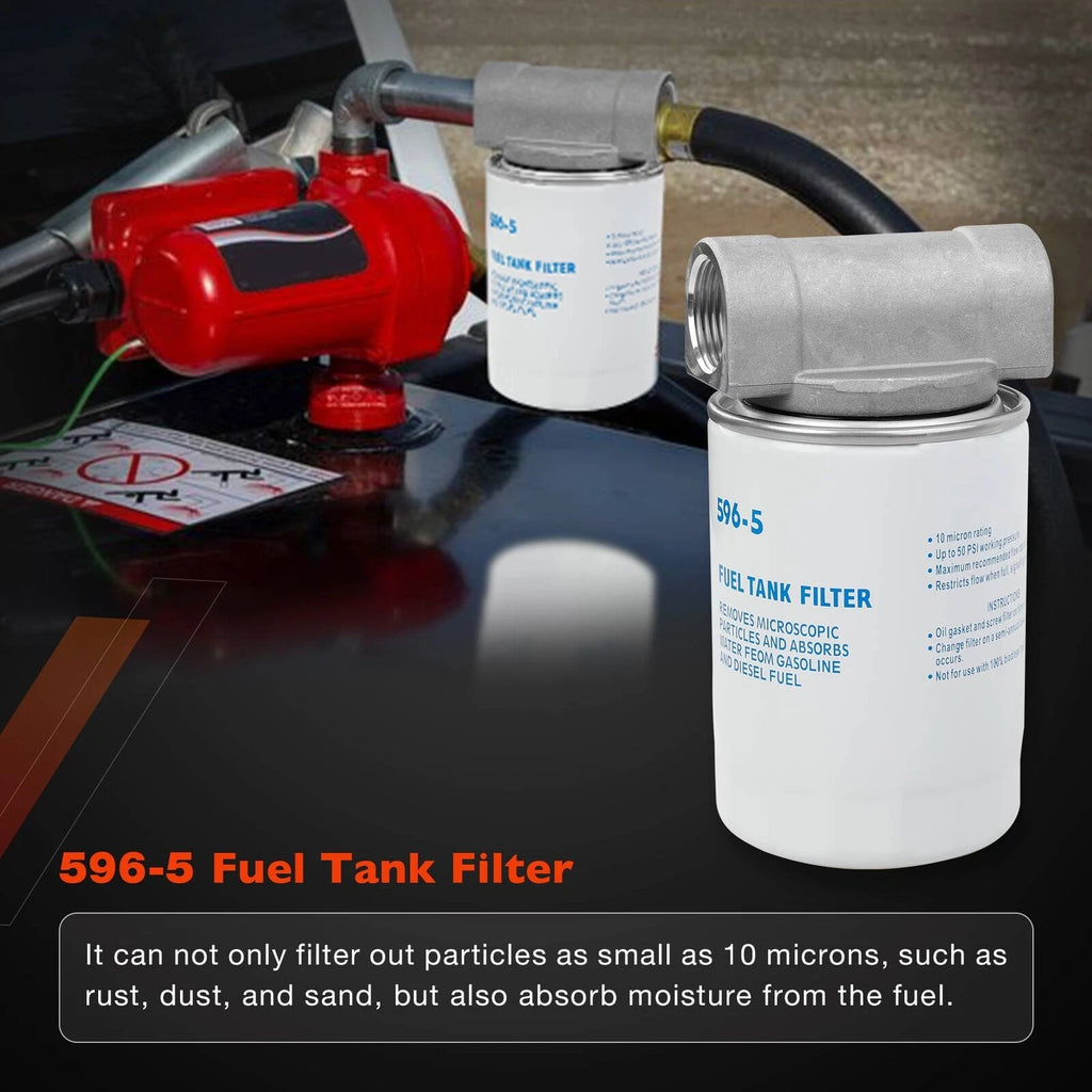 10-Micron Fuel Tank Spin-On Filter for Goldenrod Fuel Pumps