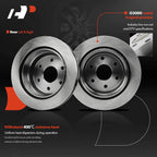 Rear Disc Brake Rotors for Chevy Silverado 1500 GMC Sierra 1500 (2001–2006)