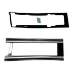 Tail Light Lamp Bezel Set Chrome Front for 1968 Chevy Chevelle (1968–1968)
