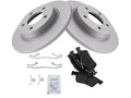 Rear Brake Pad and Rotor Kit for Mazda 3 (2006–2013) CV515QY