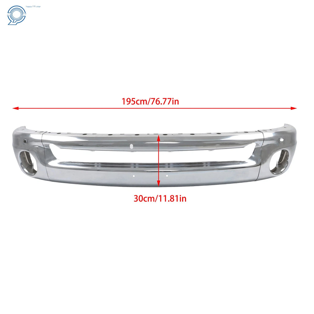 Split Front Bumper CH1002383 for Ram 1500 2002–2008, Ram 2500 3500 2003–2009 Chrome