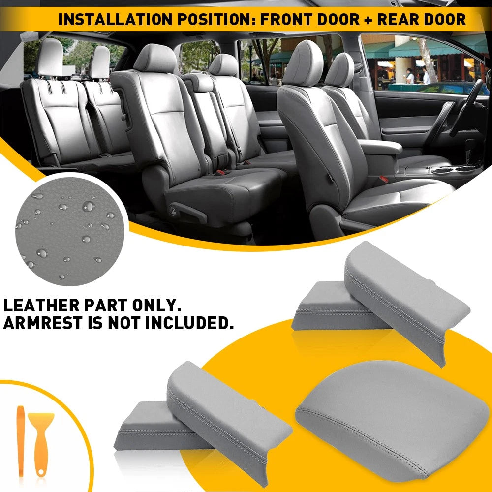 Set of 5 Armrest Covers for Honda Pilot (2009–2015)