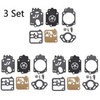 Set of 3 Carburetor Gasket Rebuild Kit for Stihl 034 038AV (1978–1990)