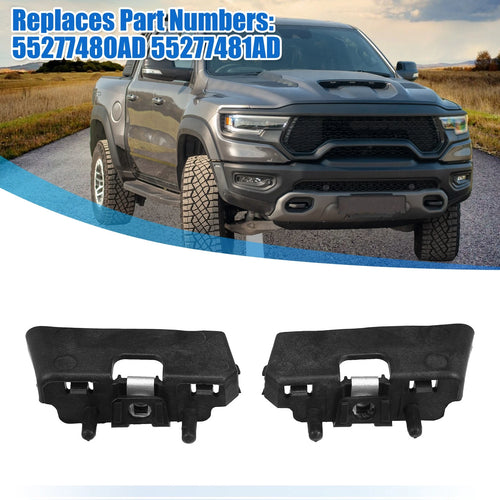 1 Pair Front Bumper Bracket 55277480AD for Dodge Ram 1500 