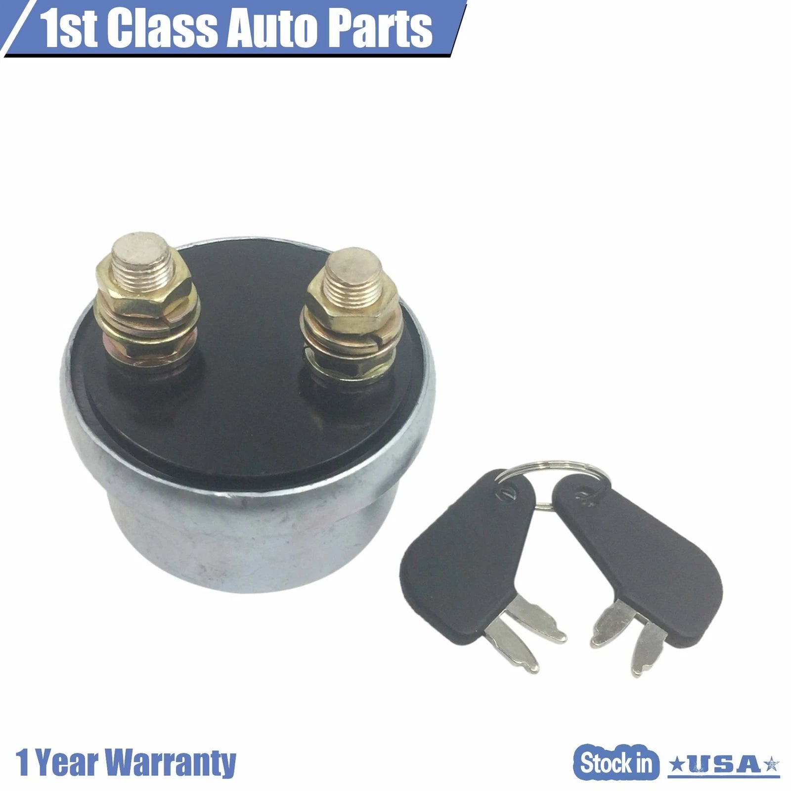 Ignition Switch Disconnect with Key for (7N-0718, 2Y-8441, 3Y-2280, 5A-3058, 8H5306)