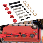 Engine Valve Cover Washer Seal Bolt for Honda Civic CR-X (1984–1991) Red