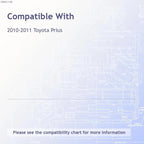 Replacement Driver Side Headlight Lens Housing for Toyota Prius (2010–2011)