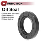 Set of 5 Rotary Shaft Oil Seals for Various Models (25x42x7mm)