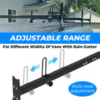3 Bar Ladder Roof Rack Cross Bars for Chevy Express Van (1996–2023)