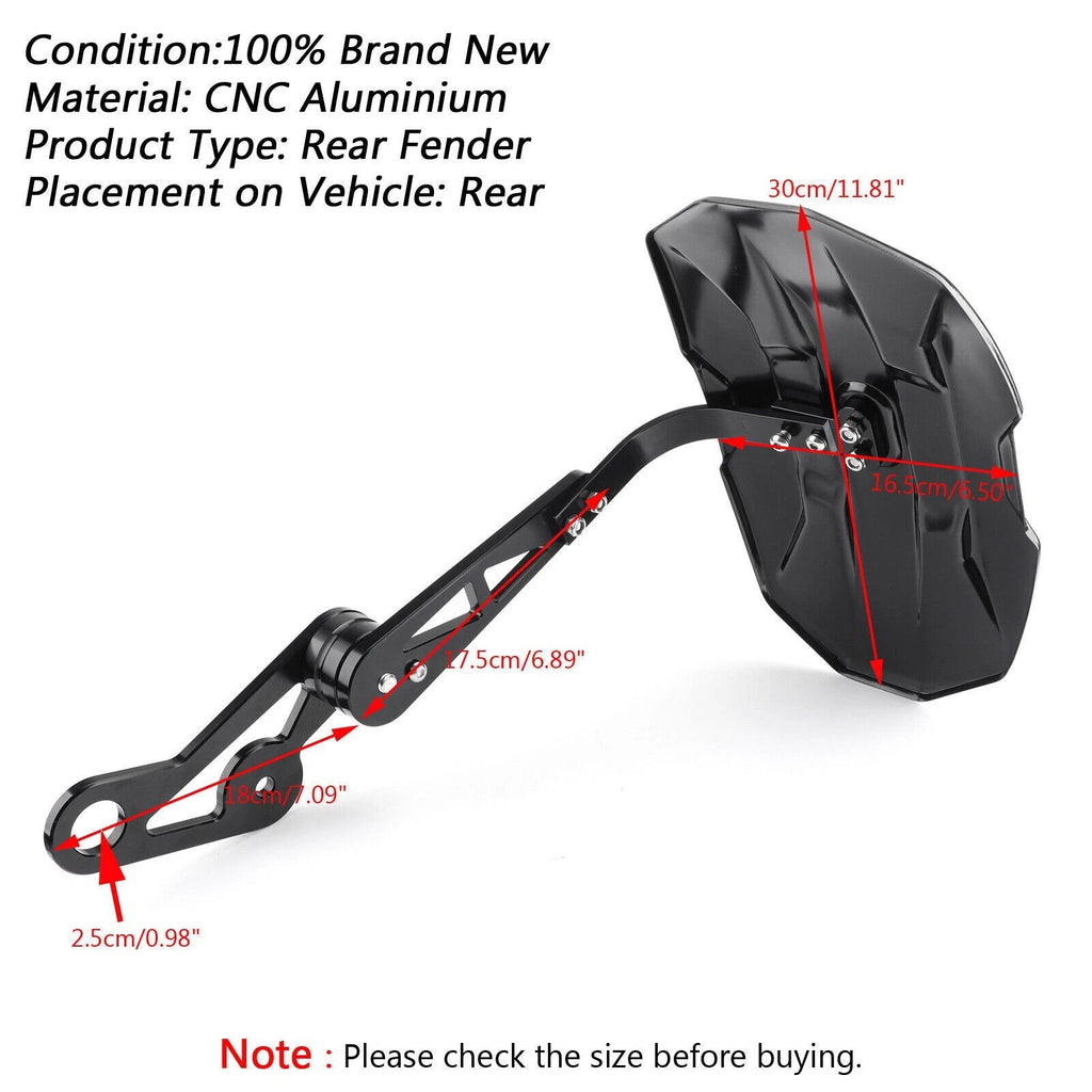 Universal Motorcycle Rear Fender Mudguards for Honda Yamaha Suzuki BMW