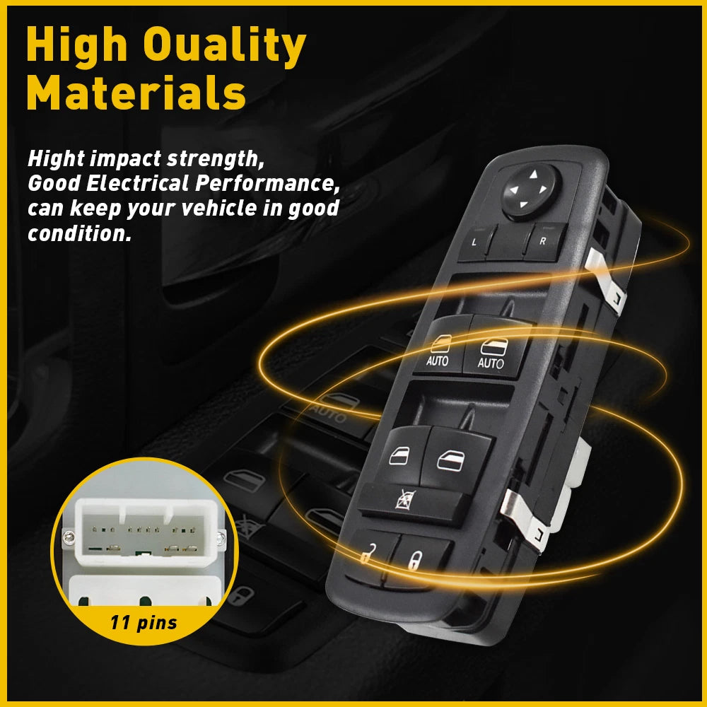 Power Window Switch for Jeep Grand Cherokee, Dodge Durango (2011–2013)