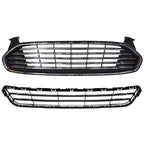 Front Bumper Cover & Grille for Ford Fusion (2013–2016)