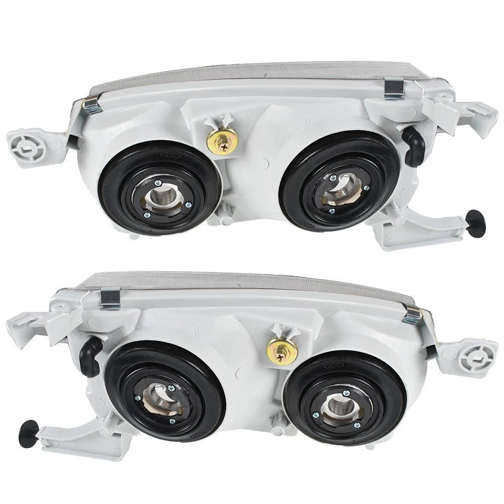 Projector Headlight Housing Pair for Toyota Corolla (2001–2002)