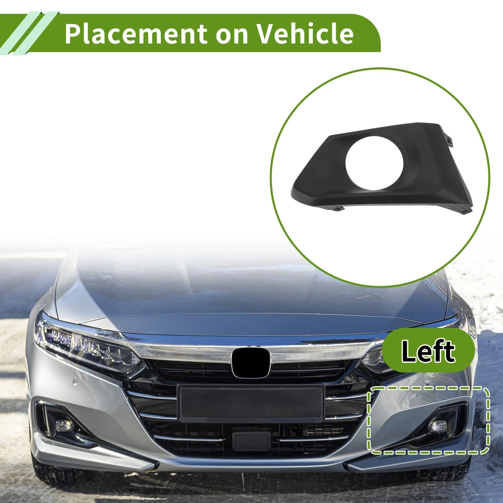 1 Pc Fog Light Grill for Nissan Altima (2019–2022) No. 622576CT1A