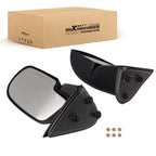 Black Mirror Pair for Chevrolet Silverado GMC Sierra Yukon (1999–2006) 25876714