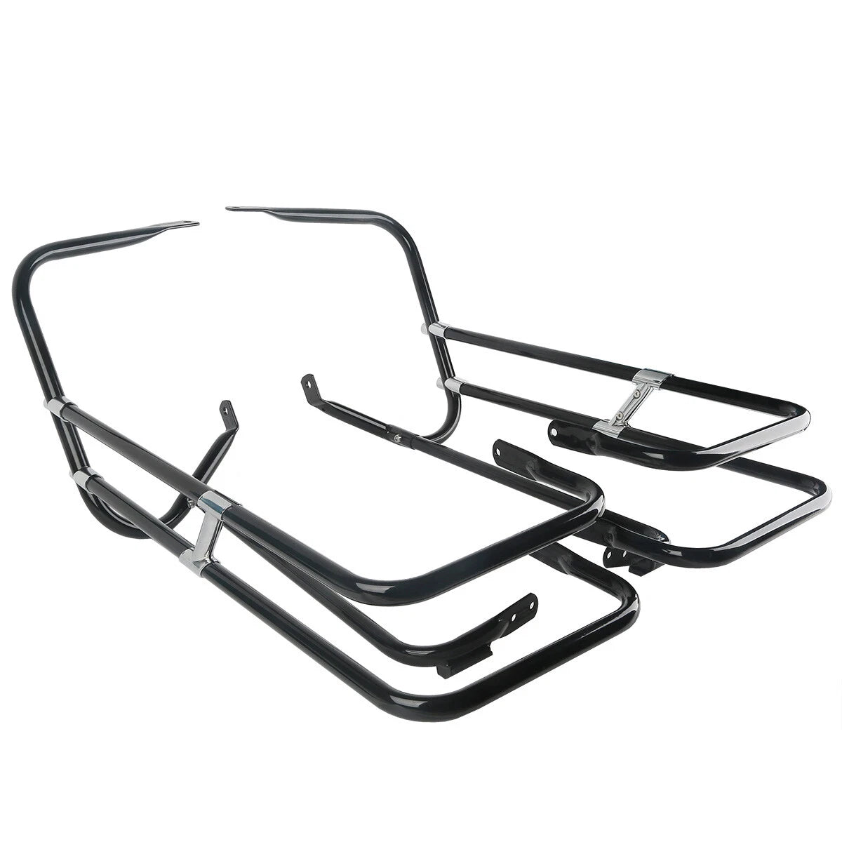 Saddlebag Guard Rail Mount Bracket for Harley Touring (1997–2008)