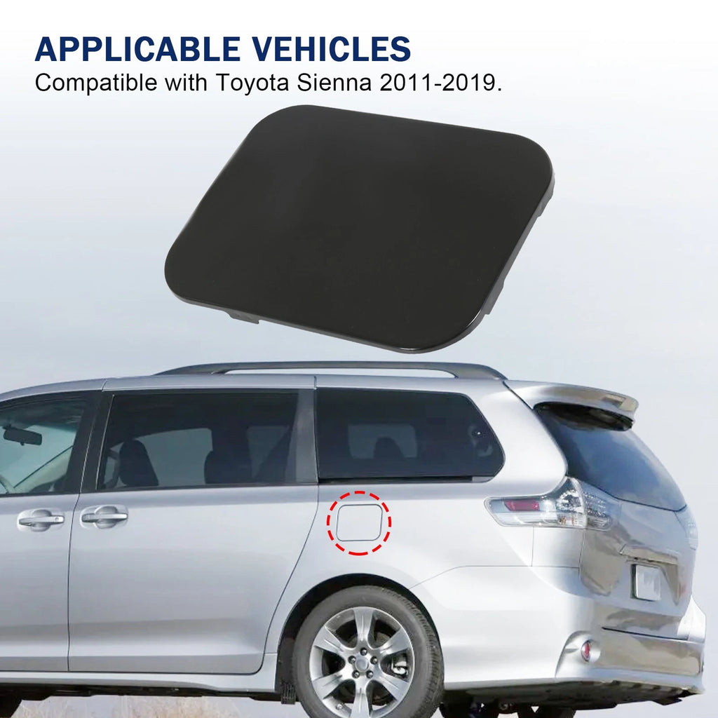 Fuel Filler Tank Cover Door Lid for Toyota Sienna (2011–2019)