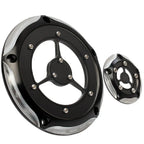 Timing Cover for Harley Road King Electra Glide Softail Chrome & Black