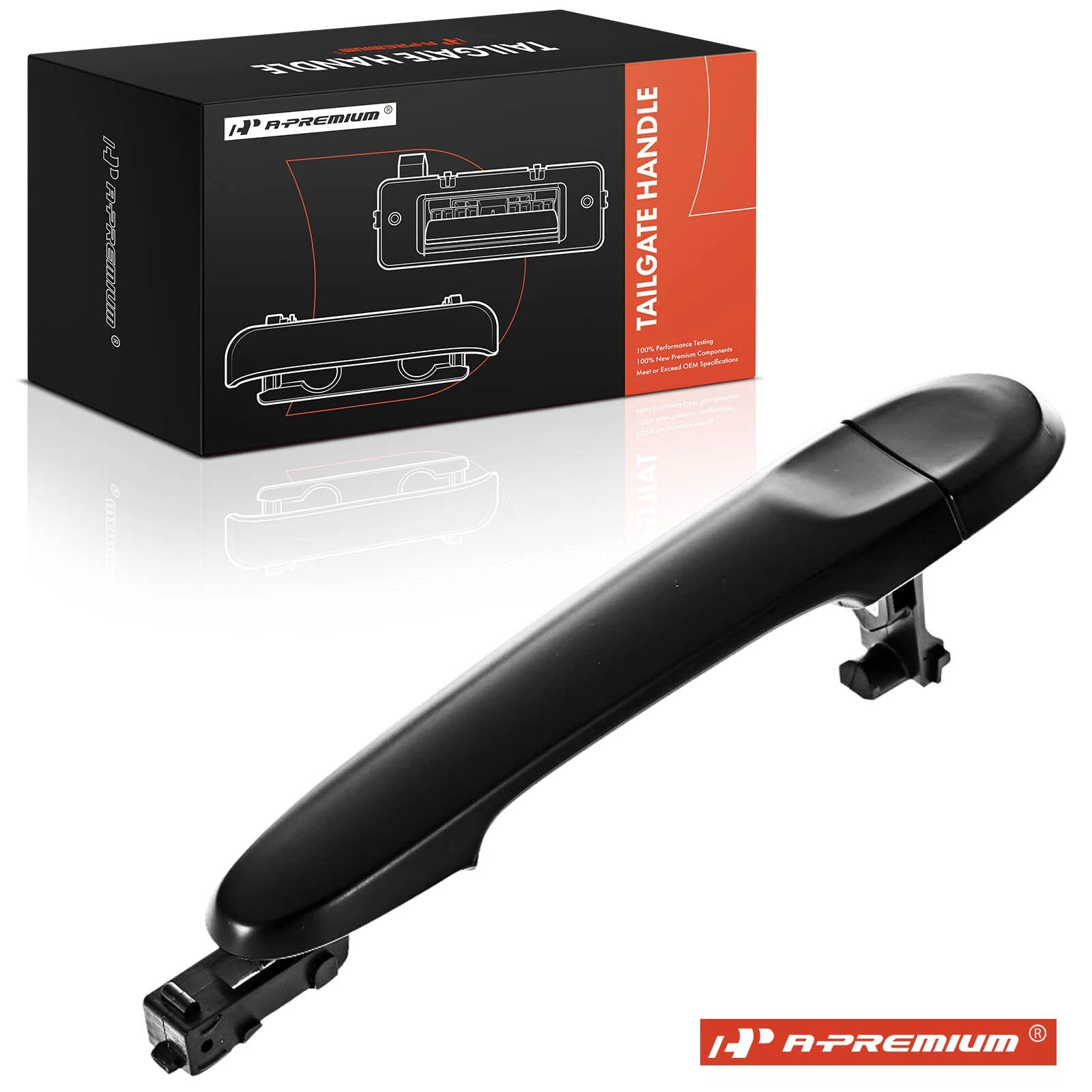 Rear Tailgate Handle for Nissan Cube (2009–2014) - Primed Black