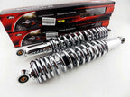 365mm Chrome Rear Shock Absorbers for Honda MT250 Elsinore (1973-1974)