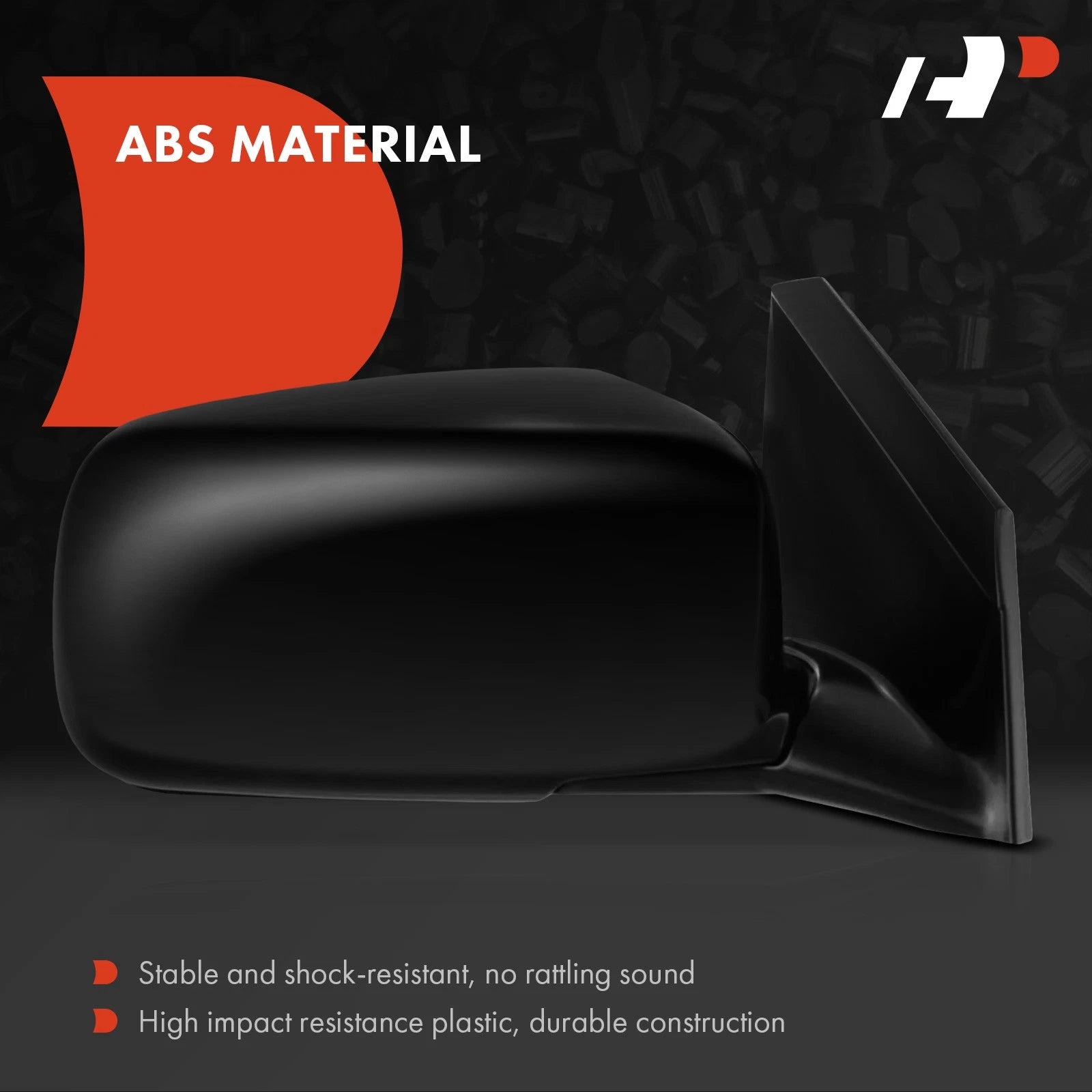 Passenger Mirror for Mitsubishi Lancer (Manual Adjust, Folding)