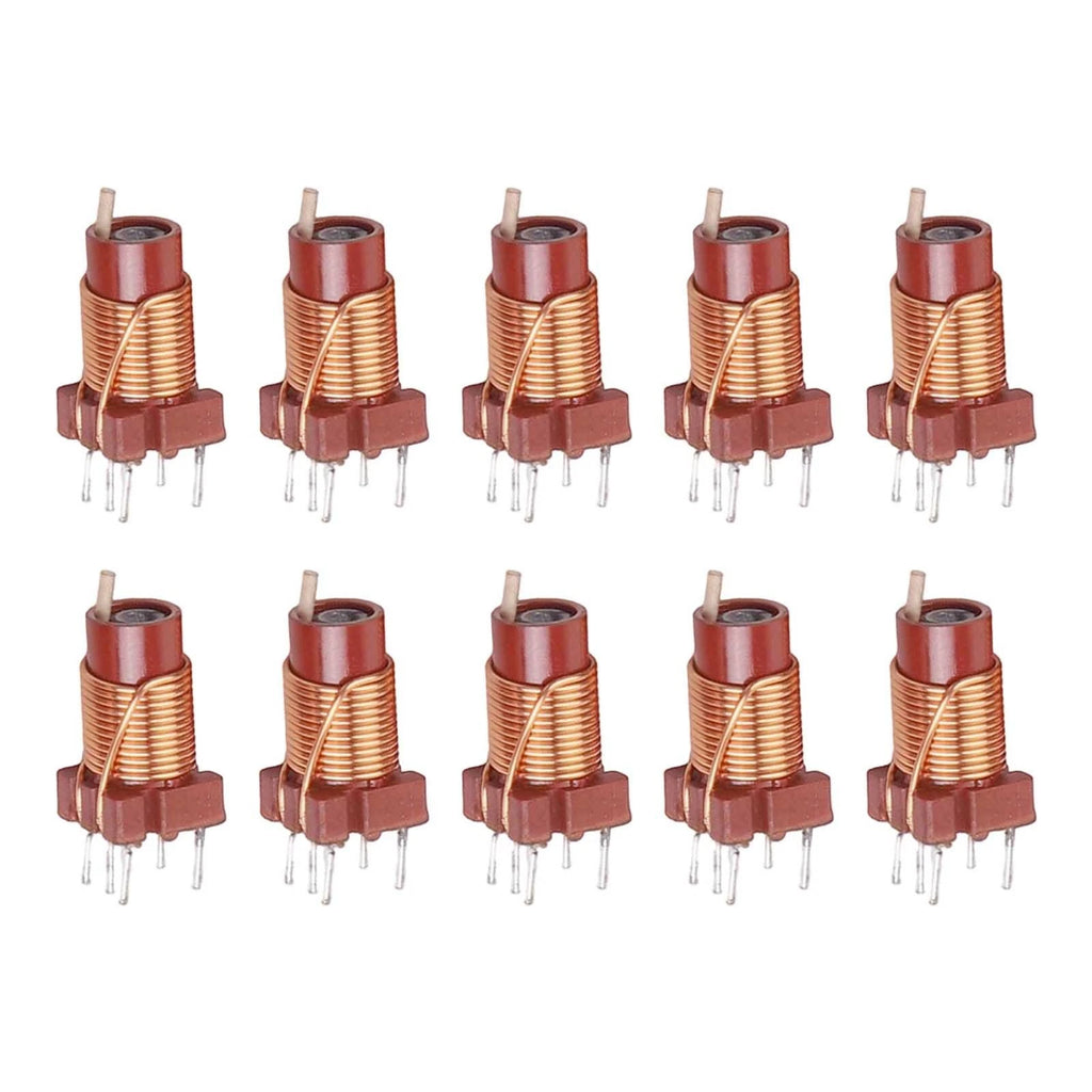 Pack of 10 Adjustable Ferrite Core Inductor 12T Turns 0.6-1.7uH