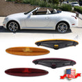 Set of 4 Amber Front & Red Rear Side Marker Lights for Lexus SC430 (2002–2010)