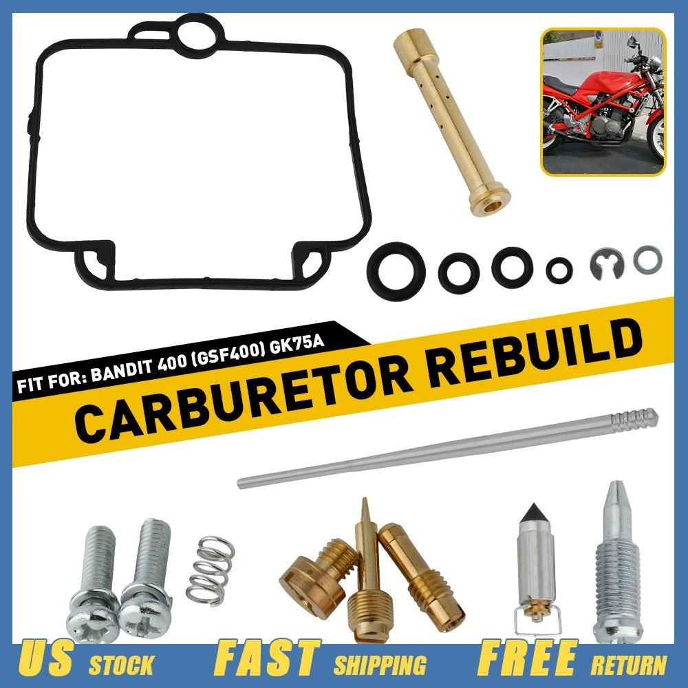 Carburetor Rebuild Kit for Suzuki Bandit 400 600 (1991–2006)