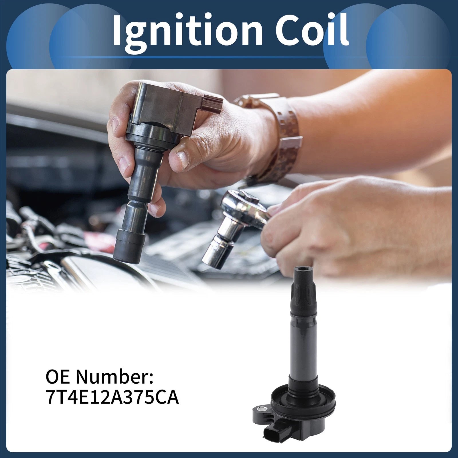 Ignition Coil Pack No. 7T4E12A375CA for Ford Explorer (2011–2017)