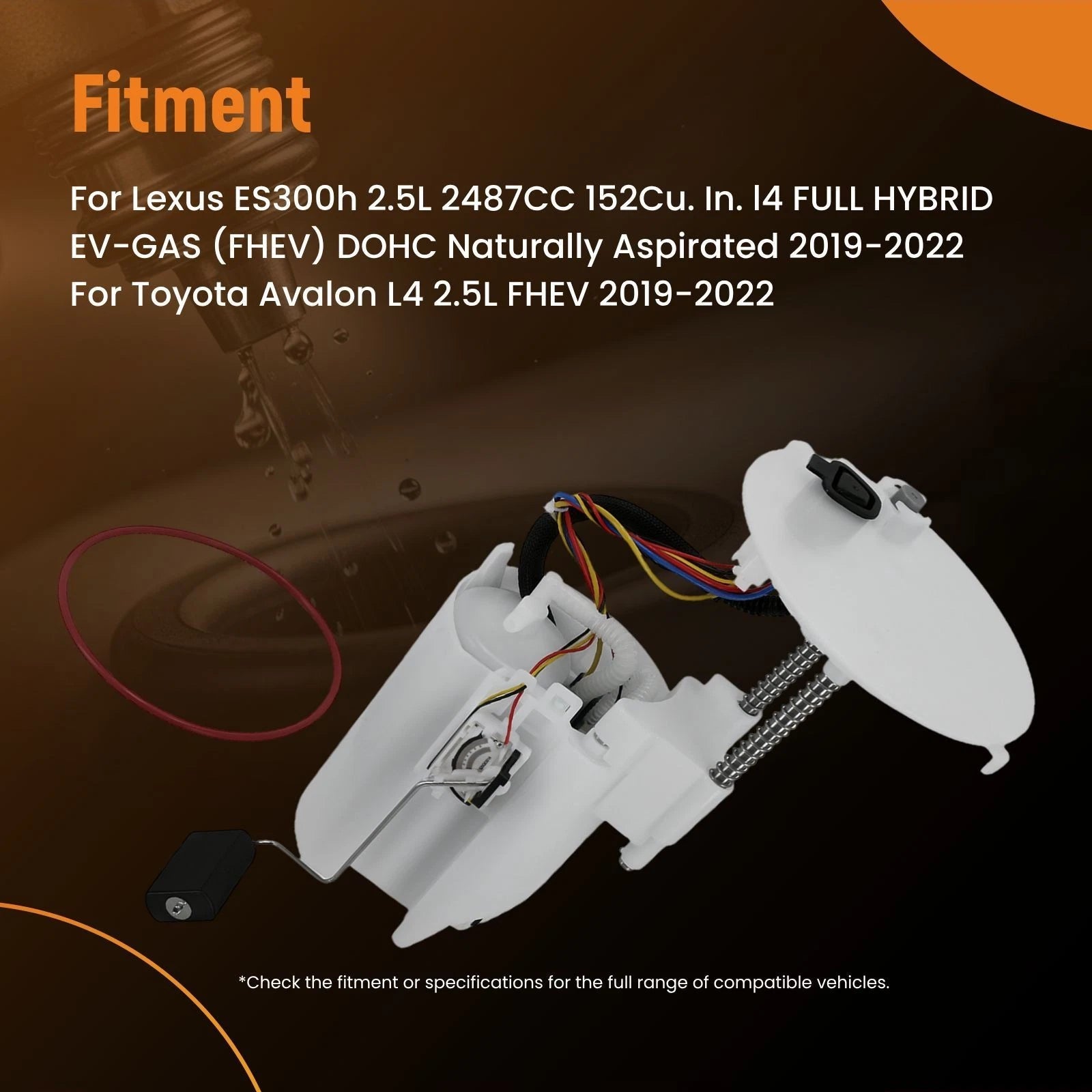 Electric Fuel Pump Module for Lexus ES300h (2019–2022) 77020-06740
