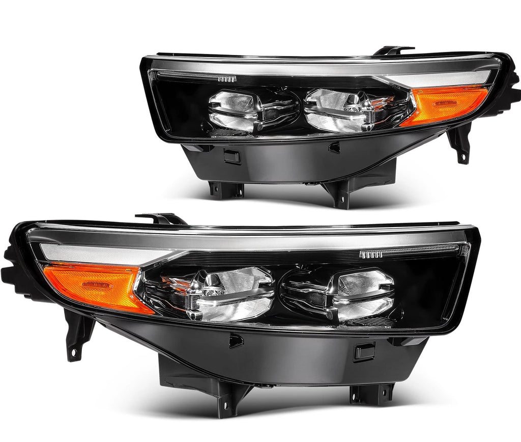 Pair Full LED DRL Headlights for Ford Explorer (2020–2024)