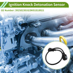1 Pc Ignition Knock Detonation Sensor No.3925023010 for Hyundai Lantra II (1996–2000)