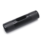 Black Knurled Handlebar Riser Adapter 1" to 1.25" for Harley