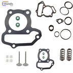 Cylinder Head Intake Exhaust Valve Kit for Yamaha Grizzly 125 (2004–2013)