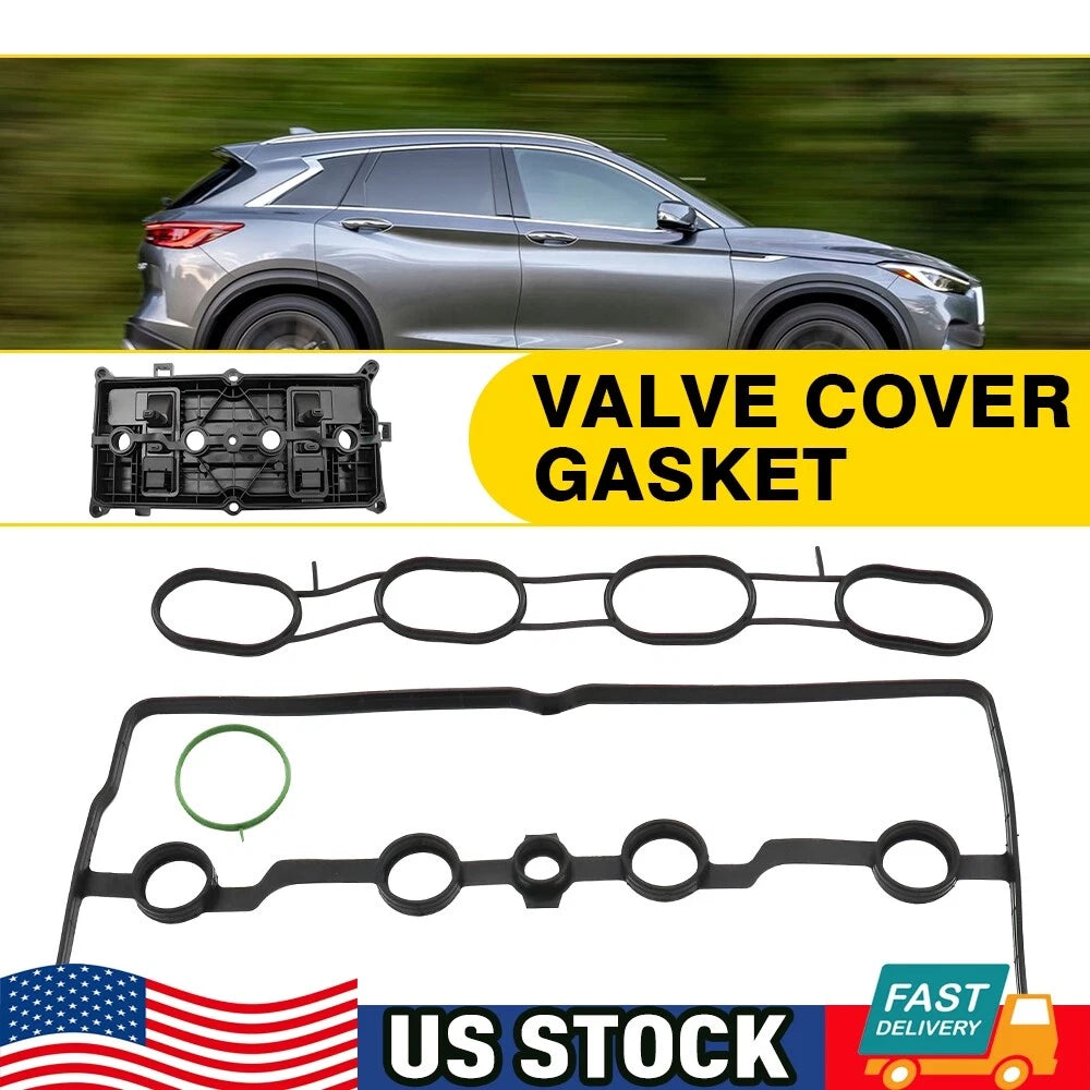 Set of 3 Valve Cover Gaskets for Nissan Versa (2007–2011)