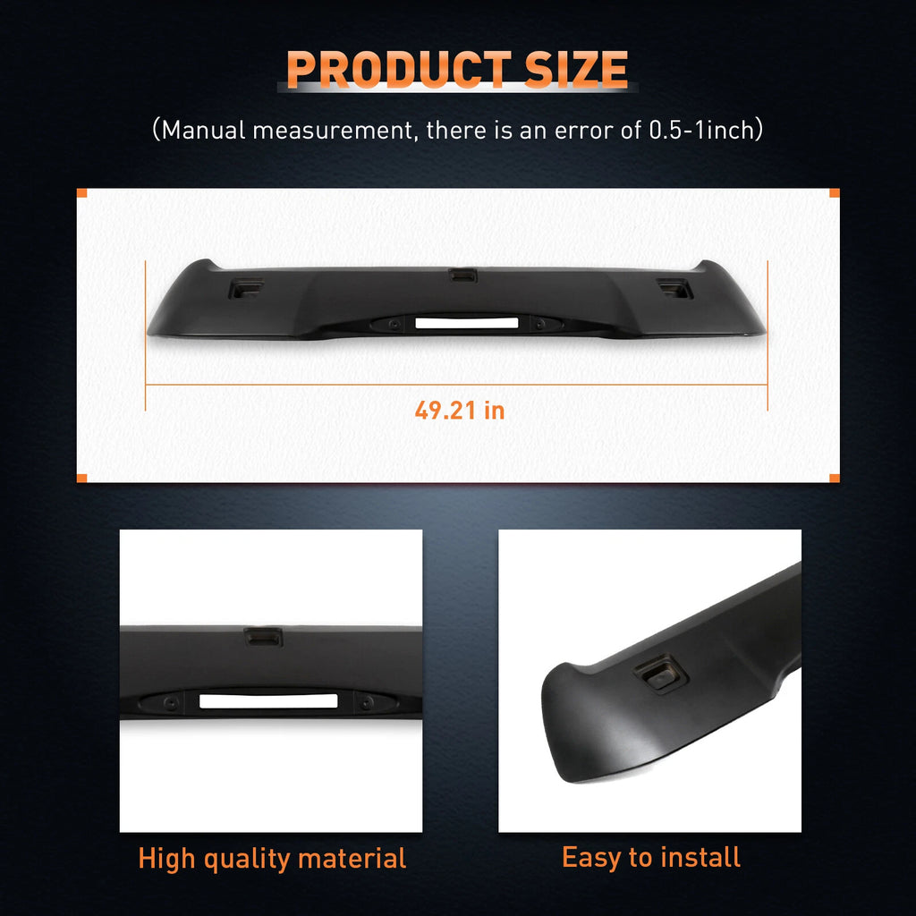 Matte Black Wing Spoiler for Honda CR-V (2012-2016)
