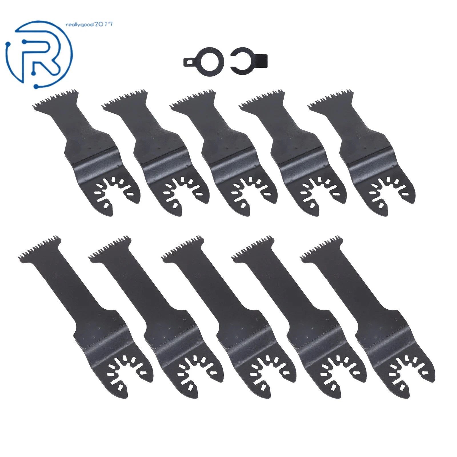 Set of 5 Oscillating Tool Blades 1-1/2" & 2-11/16"