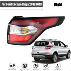 Right Taillight Brake Lamp for Ford Escape Kuga (2017–2019) Red