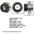 Cutter Head Bearing with Collar for John Deere 4400 (1990–1999)