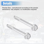 2X M12x1.5mm Pulley Tensioner Bolts for Toyota Corolla (1998–2008)