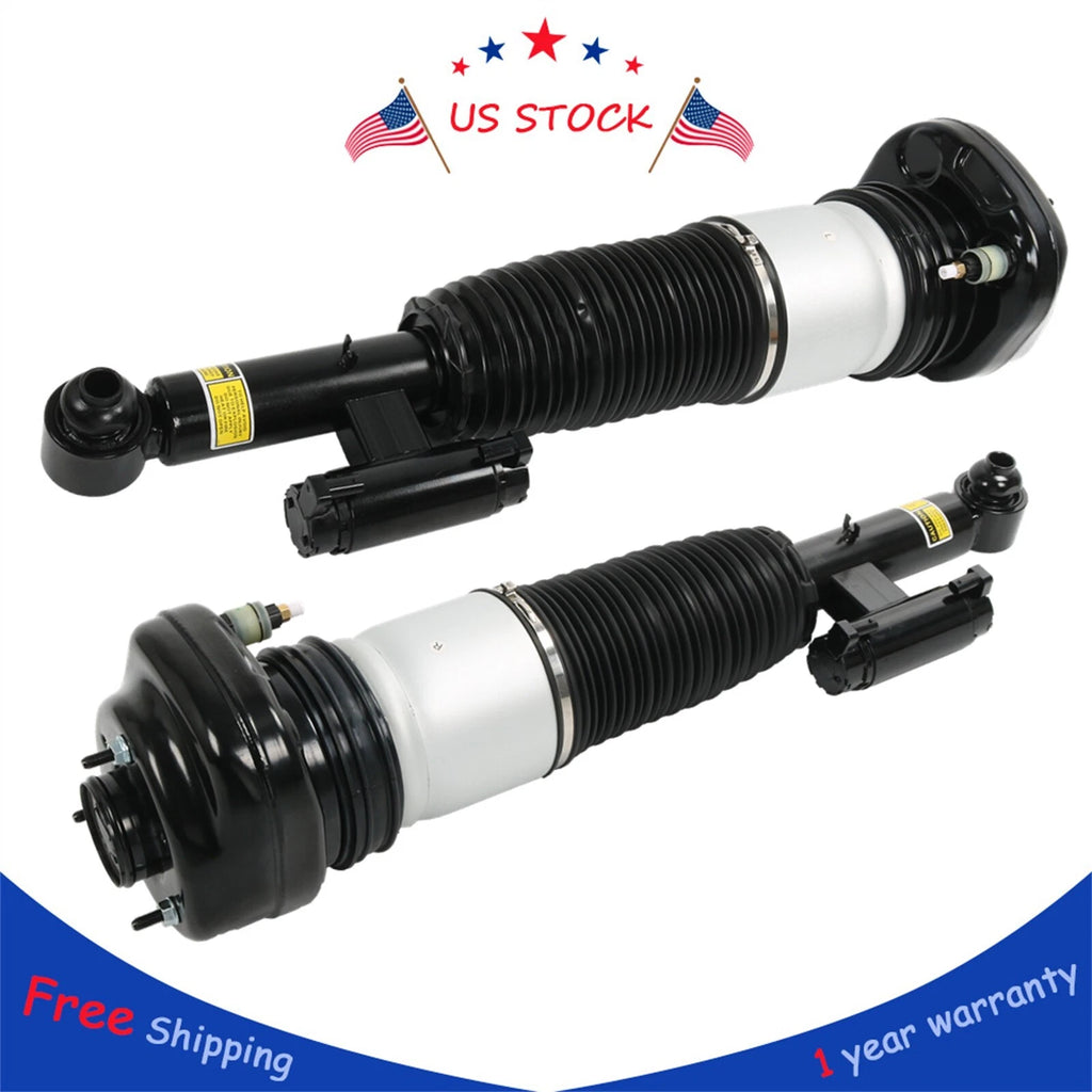 Pair Rear Air Suspension Shocks for BMW 740i 750i 750Li (2016–2022)