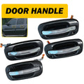 Set of 4 Outer Exterior Door Handles for Chevy Silverado Tahoe (1999–2006)